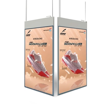 Ultra Thin32 inch 2K screen  Digital Window Displays With Hanging Double Sides optional