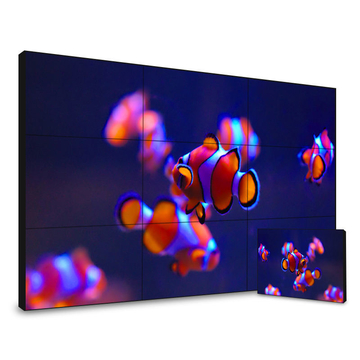 46 &quot; BOE  500 Nits Bright LCD Video Wall Screen Compatible Multimedia For  Bank cinema hospital  shops splicing screen