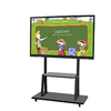 Customized 75 Inch Dual OS Interactive Whiteboard i 3  Ram 4GB  Rom 128GB t Touch Screen Teaching Board