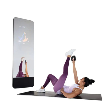 55 Inch Customized floor standing Android system Smart Fitness Mirror For Home Yoga Dance Exercise