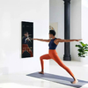 55 Inch Customized floor standing Android system Smart Fitness Mirror For Home Yoga Dance Exercise