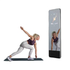 55 Inch Customized floor standing Android system Smart Fitness Mirror For Home Yoga Dance Exercise