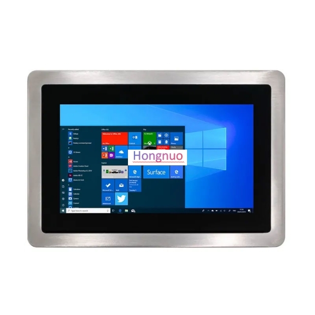 Hot sale 13.3 inch 8GB ROM Panel Mount Industrial Monitor With Aluminum Alloy Material Windows system touch screen