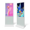 55 inch 1080p Window system Floor Standing LCD Advertising Display 24 H loop playback for display