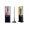 32 Inch video playback Floor Standing 2K Digital Display , Ultra Thin HD Vertical Signage Display