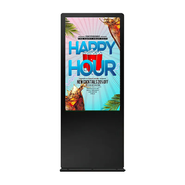 Factory hot sale 49 Inch floor standing 2500 Nits Android Outdoor LCD Digital Signage Kiosk For Advertising