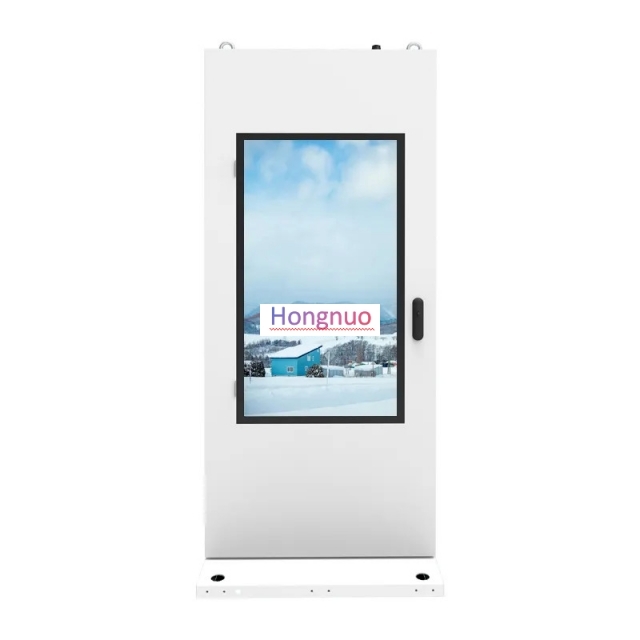 55 inch 2k/4K screen Outdoor 2500nits ip65 waterproof  Floor Standing  Digital Signage for advertising display