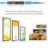 Popular 18.5 Inch Long Lcd Panel Advertisement Display Stretched Bar Screen For Supermarket