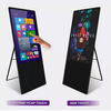 43" Photo Booth Portable Digital Advertising Screens 1920×1080 Resolution Windos System with touch screen