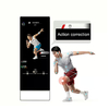 55 Inch Android systerm non touch Interactive Home Gym Mirrors , Intelligent Fitness Mirror With LCD Screen