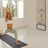 21.5 inch Multi Touch Digital Fitness Mirror , Floor Standing Interactive Workout Mirror